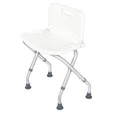 New Arrival Foldable Shower Chair With Back Portable Shower Chair Bench Height Adjustable With Drainage Holes P Portable Shower Chair Shower Chair Chair