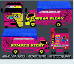 Download livery bussid mulai dari livery shd livery hd untuk bus dan truck terbaru dengan format png jernih keren. Truck Canter Konsep Mobil Stiker Mobil Truk Besar