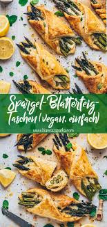 Spargel Blatterteig Taschen Mit Kase Vegan Einfach Bianca Zapatka Rezepte Santina Healthyrecipes Healthyrecipesforweightl In 2020 Recipes Stuffed Peppers Food