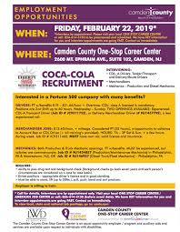 Directory, news, travel and food reviews, holiday calendar and more! One Stop Career Center Employment Opportunity Event Camden County Nj