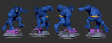 Custom Beast Disney Infinity Figure By Hector Moran Disney