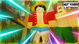 Thats Not Yours Luffy Sama All Hail Emperor Straw Hat Dungeon Quest Roblox Youtube
