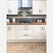 Colour scheme white kitchen interior design traditional. Metro Light Cream Wall Tile Metro Wall Tiles From Tile Mountain