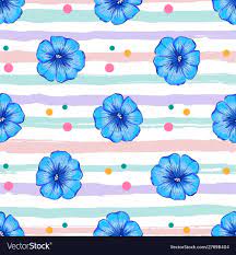 Petunia Flower Seamless Pattern Petunia Flowers Vector Image Aff Seamless Pattern Petunia Flower Ad Petunia Flower Vector Flowers Flower Doodles