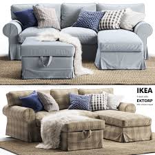 Du kannst online oder in einem einrichtungshaus in deiner nähe einkaufen. 3d 3 Seat Sofa Ektorp With Chaise Longue Ikea Seating