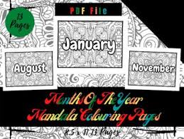 Have an idea for a future graphic? Months Of The Year Coloring Page Worksheets Teaching Resources Tpt