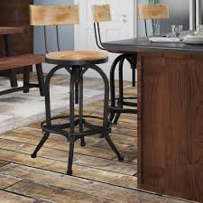 Sylvania Swivel Adjustable Height Bar Stool Bar Stools Swivel Bar Stools Bar Furniture