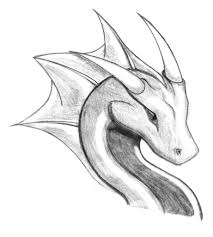 This time we will focus on how to draw a dragon step by step. Cool Easy Dragon Drawings Images