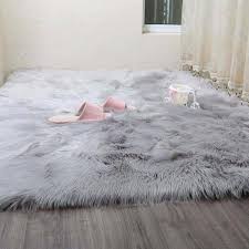 Offers Luxurious Comfort And Versatile Furnishing Options Add Style To Any Room And Place Best Uses Are As A Faux Fur Area Rug Faux Sheepskin Rug Fluffy Rug