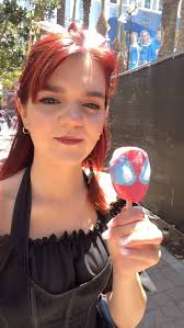 🕷️ Spider-man Popsicle! , •, •, Free Spider-Man popsicles and a fan pack  of posters! What a way to spend an afternoon at San Diego Comic Con! , •,  •, #spiderman #icecream #spidermanicecream #fanpack ...