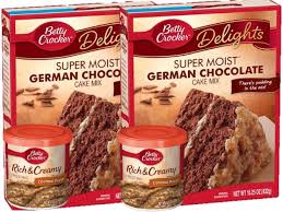 We did not find results for: Amazon Com Betty Crocker Super Moist German Chocolate Cake Mix And Coconut Pecan Frosting Bundle 4 Pack Grocery Gourmet Food