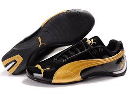 Black And Gold Puma Shoes Pin On Coo L S H O E S