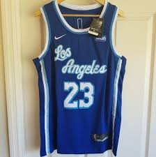Everything for the fan at fansedge. Nike Shirts Lebron James Blue La Lakers Throwback Jersey Poshmark