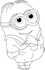 Dibujos Para Colorear De Los Minions
