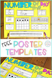 Number Of The Day Activities To Boost Math Success In 2020 Everyday Math Math Word Walls Calendar Math