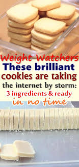These Brilliant Cookies Are Taking The Internet By Storm 3 Ingredients And Ready In No Time Weight Watcher Cookies Ww Recipes Recipes