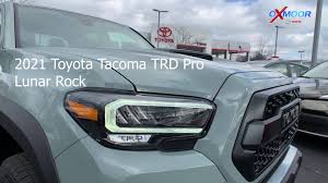 Verified deals · last updated today · promos end soon Oxmoor Toyota 2021 Toyota Tacoma Trd Pro In Lunar Rock