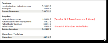 Auf dieser basis errechnet der budgetrechner ganz einfach ihren maximalen kaufpreis und. Baufi Nord De Wie Funktioniert Die Haushaltsrechnung Bei Banken Und Sparkassen