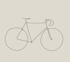 Picasso Inspired Bike Drawing The Paceline Forum Bike Drawing Simple Line Drawings Line Art Drawings