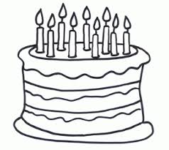We see that our visitors like birthday cake very much. Birthday Cake Coloring Page Preschool Activities Birthday Cake Clip Art Cake Clipart Clipart Black And White