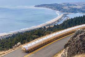 The surrounding landscape is overwhelmingly green, dotted with the changing trees of autumn. Top Us Supperclub Outstanding In The Field Comes To London For The First Time Latest News Hot Dinners