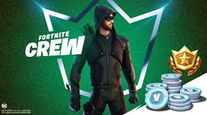 Fortnite Crew Green Arrow Revealed For January Crew Pack New green arrow skin gameplay in fortnite!