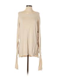 Details About Shimera Women Beige Pullover Sweater S