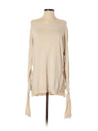 details about shimera women beige pullover sweater s