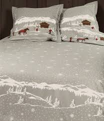 Linge De Maison Housse De Couette Linge Montagne Camera Da Letto Natalizia Copripiumino Arredamento