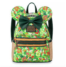 Pin By Emma Shaffer On Loungfly Bag Wallet In 2020 Disney Backpacks Enchanted Tiki Room Disney Purse
