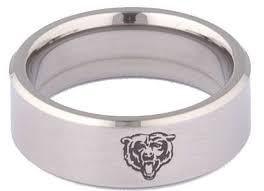 Security Jewelers Chicago Bears Wedding Bear Wedding Engagement Rings For Men