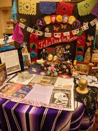 Day Of The Dead Dia De Los Muertos Library Displays Library Book Displays Family History Projects