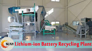 The pilot plant in salzgitter is to be followed in the next few years by further decentralized recycling plants. Lithium Battery Recycling Machine Li Ion Battery Processing Plant Youtube