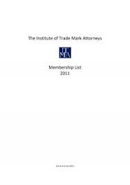 The electrical division of minconsult sdn bhd traces its beginning back to 1971. The Institute Of Trade Mark Attorneys Membership List 2011 Itma