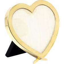 Authentic Vintage Cartier Picture Frame Heart Shape Solid 14kt Yellow Gold Amp Bakelite Heart Picture Frame Vintage Cartier Picture Frames