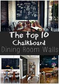 About 2 weeks ago when i was walking into the kitchen from the living room, i saw the wall (the one with the diy christmas card organizer on it) that separates the two rooms in an entirely different light. Trend To Love Dining Room Chalkboard Wall Lizmarieblog Com Dining Room Walls Mens Room Decor Chalkboard Wall