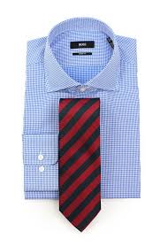 The Best Ties To Pair With Micro Check Dress Shirts Neckties And Check Shirts Men Shirt Style Mens Dress Shirt Collars Mens Shirt Dress