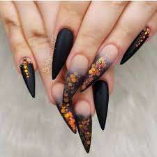Pin By Adelaide On Halloween Nails Latest Nail Designs Long Nail Art Halloween Nail Designs