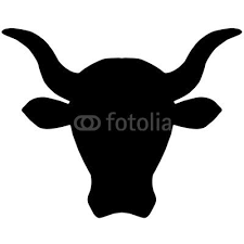 Sticker Tete De Vache Ruminant Boucher Pixers Fr Tete De Vache Taureau Vache Dessin