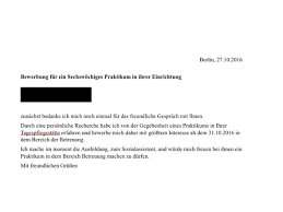Kostenlose vorlagen & muster modern & individuell ms word & openoffice jetzt downloaden! Anschreiben Fur Ein Praktikum Ideen