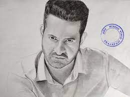 Jr Ntr Drawing Celebrity Drawings Art Drawings Sketches Creative Pencil Sketch Portrait