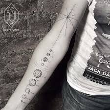 The symbols are also used in alchemy to represent the metals that are associated with the planets. 100 Solar System Tattoo 2019 Best Tattoo Ideas Gallery