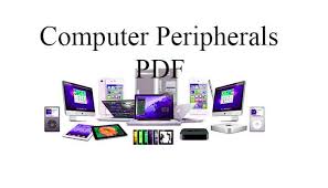 Yep, since computers can function without keyboards and mice, they are considered to. Computer Peripherals Pdf Download