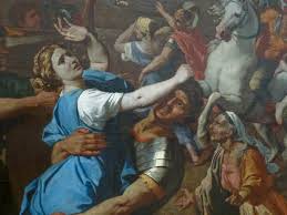 L'enlèvement des sabines est un épisode légendaire de l'histoire de rome au cours duquel la première génération des hommes de rome se procure des femmes en les enlevant aux autres villes de la région, notamment aux sabins. L Enlevement Des Sabines De Poussin Description Du Tableau Du Louvre