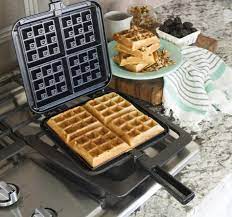 Nordic ware krumkake iron, silver. Nordicware 15040 Cast Aluminum Stovetop Belgium Waffler 15040 Buy Online At Best Price In Uae Amazon Ae