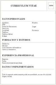 Ideal para perfiles de oficina relacionados con plantilla de cv gratis en word para prácticas por modelos de currículum. Curriculum Vitae Formato Para Llenar Mesal