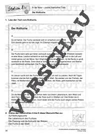 Unterrichtsmaterial ´sachtext´, deutsch, klasse 6+5. Sachtexte