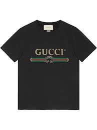 Washed T Shirt With Gucci Logo Farfetch Com