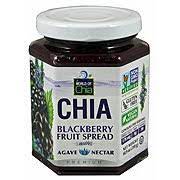 This gel has a soothing effect in the intestinal tract, and helps improve digestion. World Of Chia Blackberry Agave Chia Spread Shop Jelly Jam At H E B