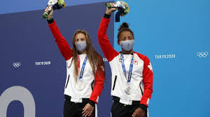 Two years later, at age 16, she was the youngest canadian diver at beijing 2008. Abel And Citrini Beaulieu With Silver In The 3m Synchronization In Tokyo